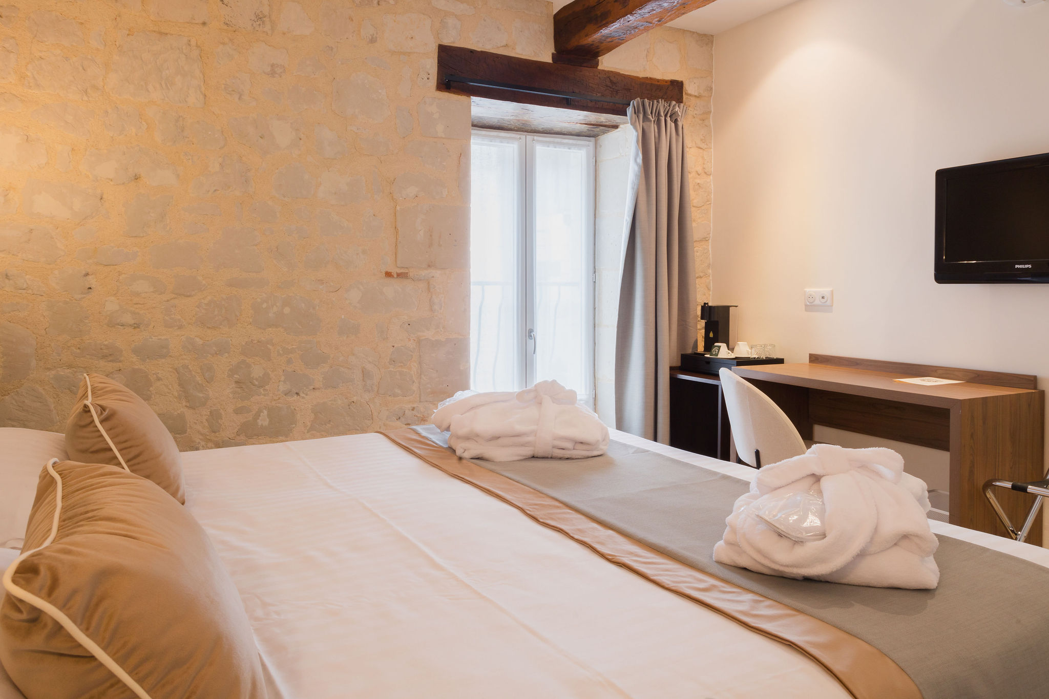 Chambre confort Hôtel de France Chinon