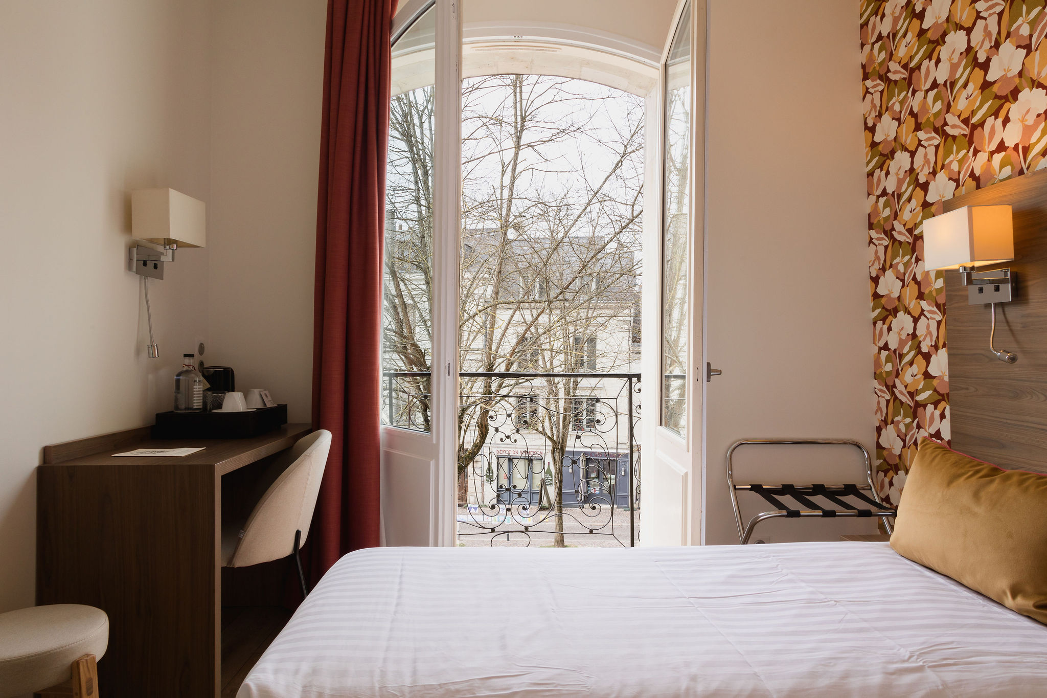 Chambre confort Hôtel de France Chinon